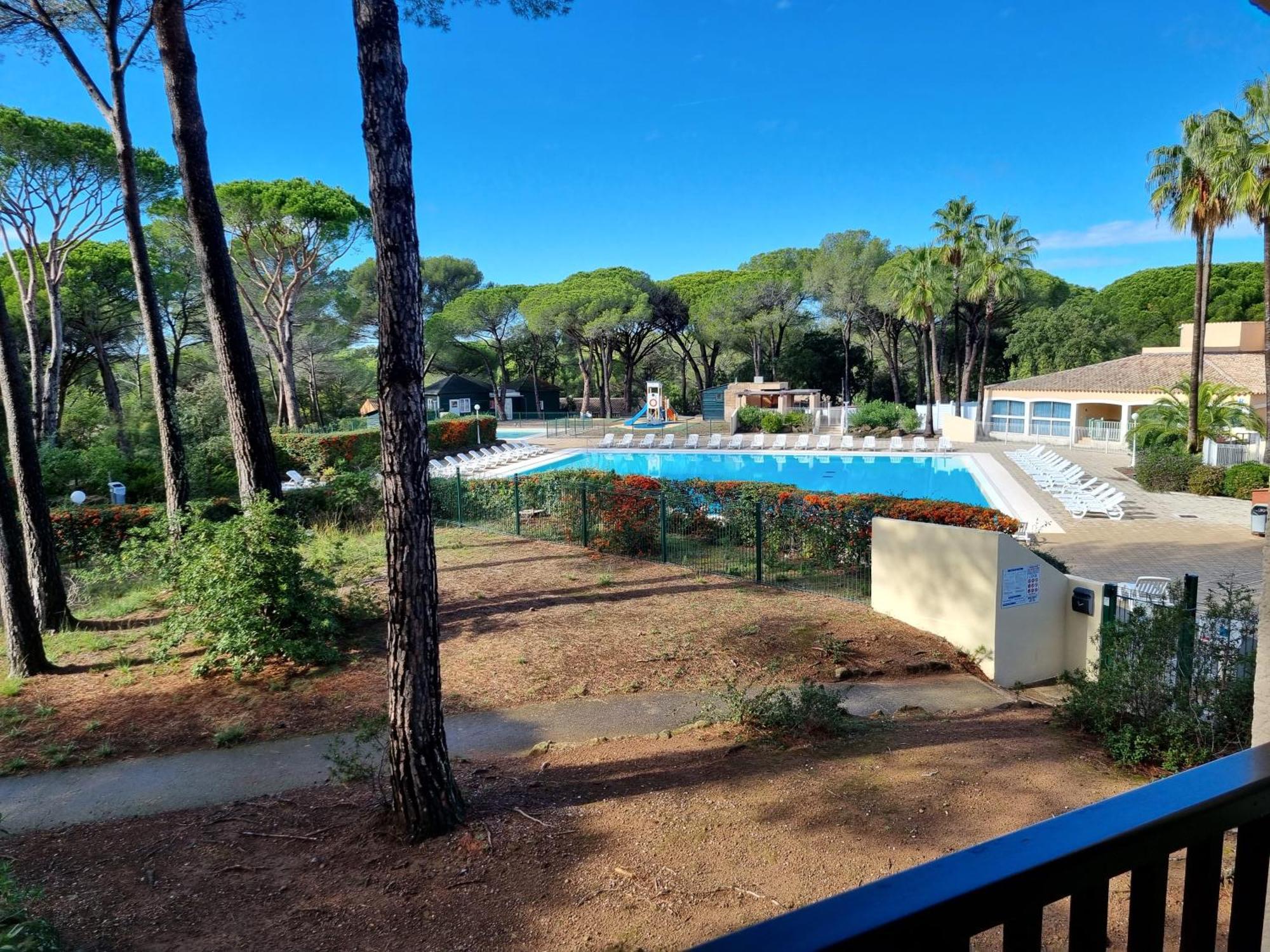Studio 4P Vue Piscine St Raphael Valescure - Au Coeur Des Golfs Saint-Raphaël Exterior foto